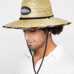 Peter Grimm Sublime Pool Shark Lifeguard - Rye Straw Lifeguard Hat - Hatcountry