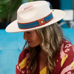 Peter Grimm Stitched - Wide Brim Wool Felt Cowboy Hat - Hatcountry