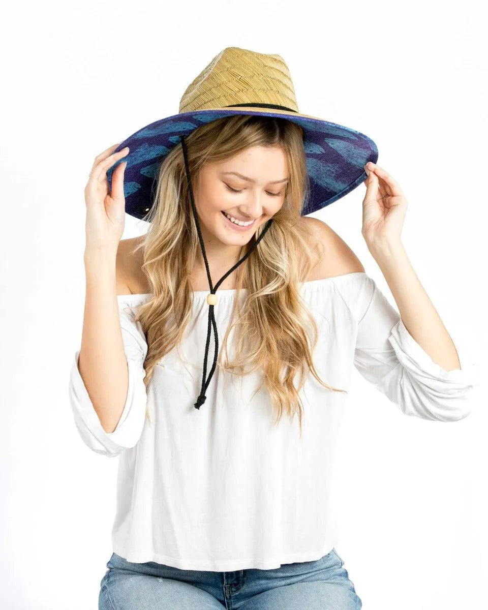 Peter Grimm Sea School - Rye Straw Lifeguard Hat - Hatcountry