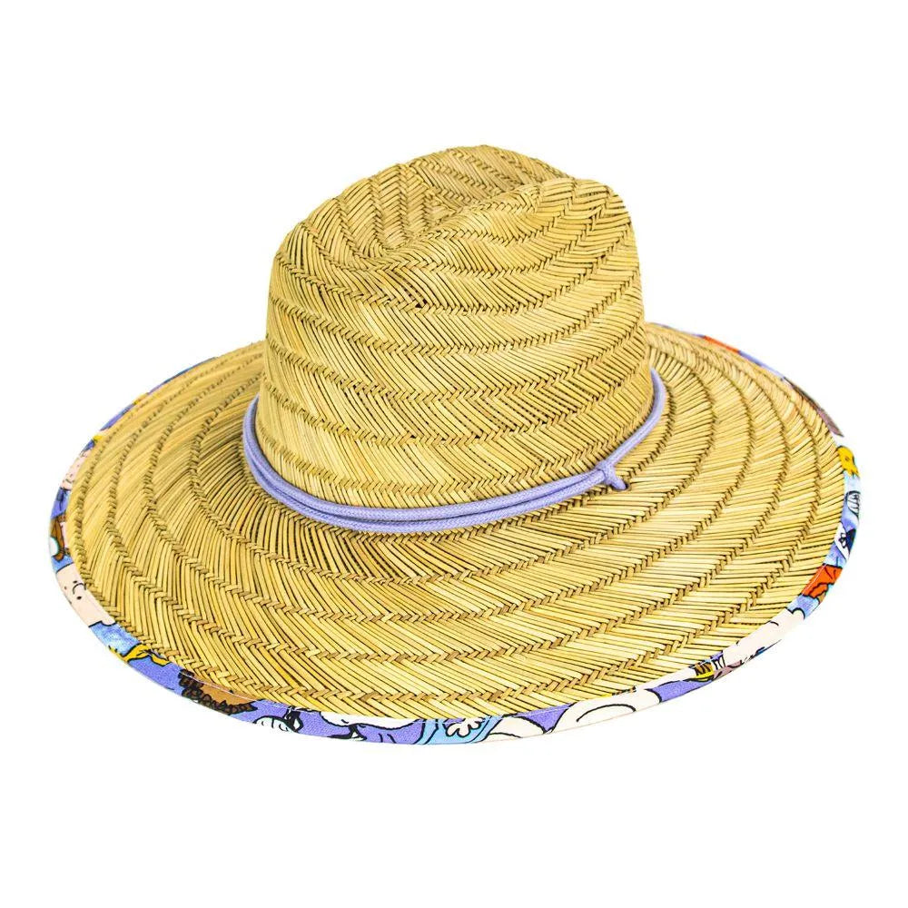 Peter Grimm Peanuts Characters - Rye Straw Lifeguard Hat - Hatcountry