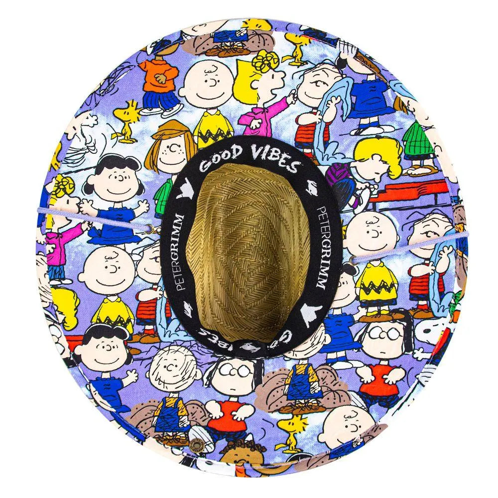 Peter Grimm Peanuts Characters - Rye Straw Lifeguard Hat - Hatcountry