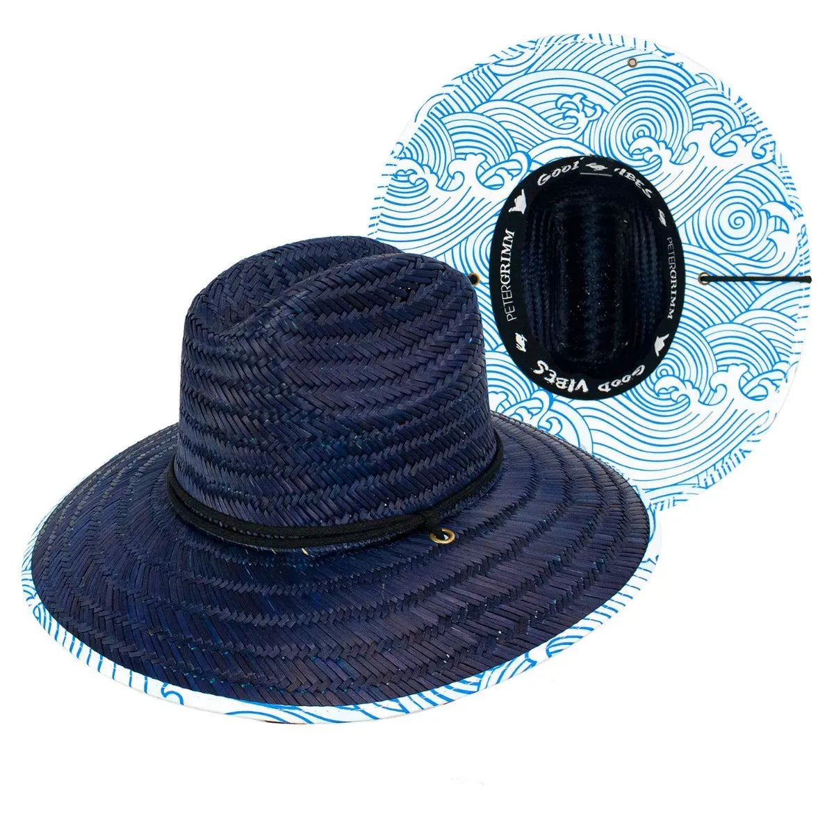 Peter Grimm Wave - Rush Straw Lifeguard Hat - Hatcountry