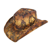Peter Grimm Scout - Camouflage Shapeable Toyo Straw Cowboy Hat - Hatcountry