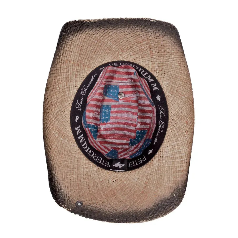 Peter Grimm Hogan - Straw Cowboy Hat - Hatcountry