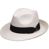 Deadwood Trading Portobello - Straw Fedora Hat