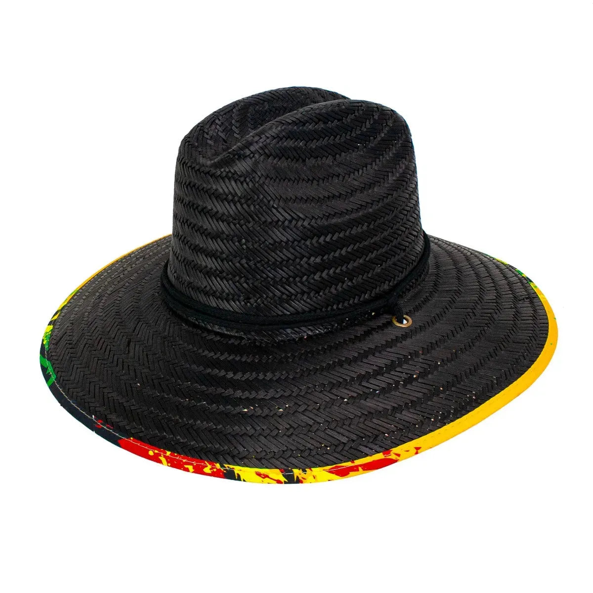 Peter Grimm Rasta - Rye Straw Lifeguard Hat - Hatcountry