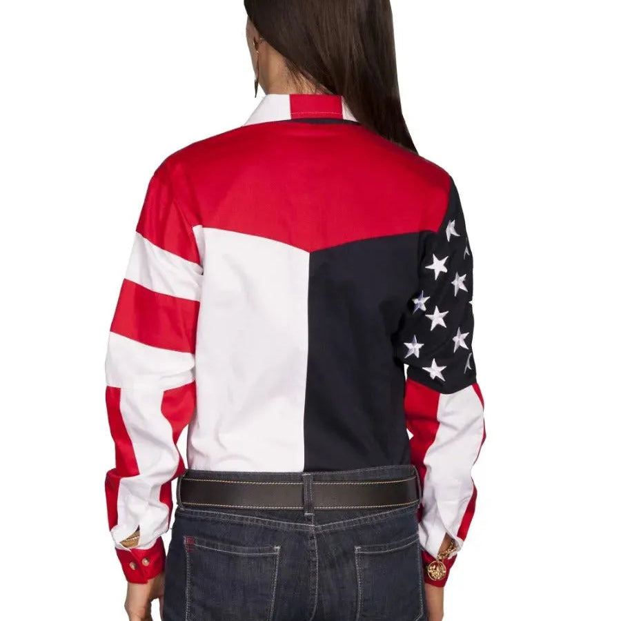 Scully Patriot - Women's Long Sleeve Shirt - Hatcountry