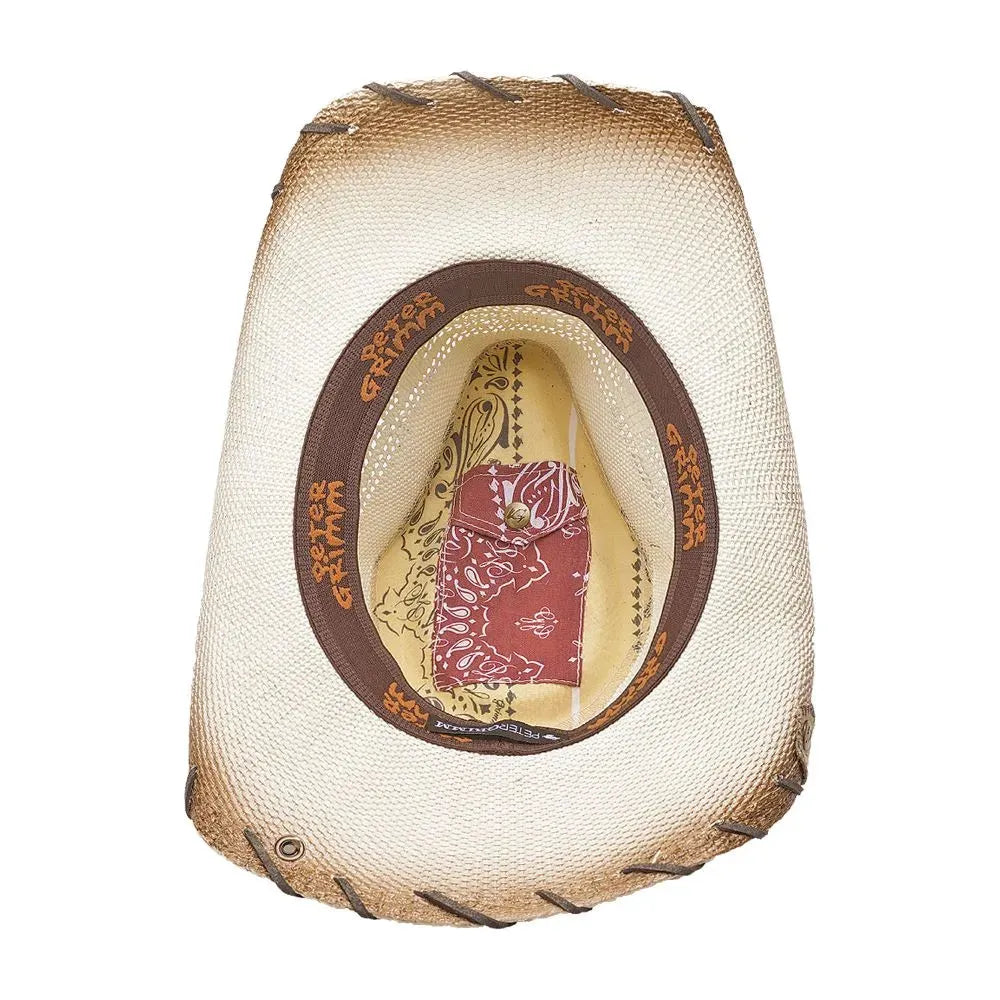 Peter Grimm Saddle - Straw Cowboy Hat - Hatcountry