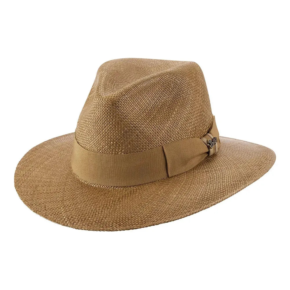 Bullhide Sahara- Panama Straw Fedora Hat - Hatcountry