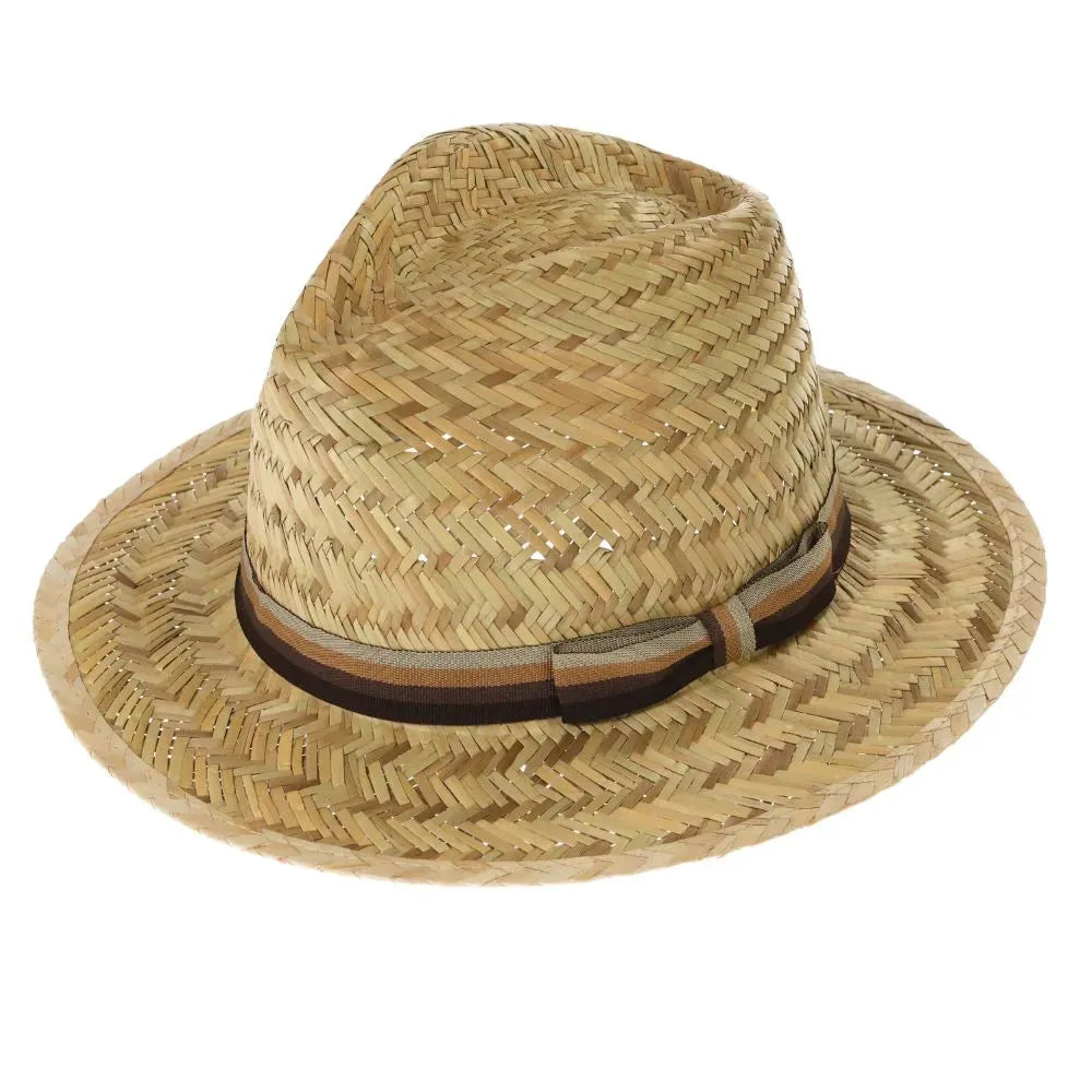 Peter Grimm Samba - Straw Fedora Hat - Hatcountry
