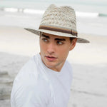 Peter Grimm Samba - Straw Fedora Hat - Hatcountry