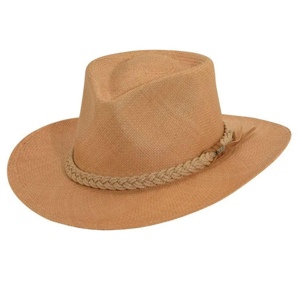 Scala Taos - Panama Straw Fedora Hat - Hatcountry
