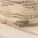 Seager Freehand - (4X) Bangora Straw Cowboy Hat
