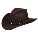 Silverado Rattler - Shapeable Soft Wool Felt Outback Hat - Hatcountry