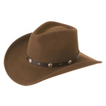 Silverado Rattler - Shapeable Soft Wool Felt Outback Hat - Hatcountry