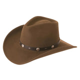 Silverado Rattler - Shapeable Soft Wool Felt Outback Hat - Hatcountry