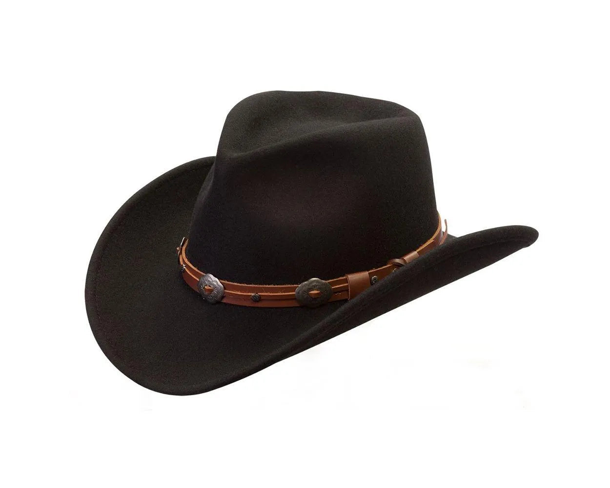 Silverado Henley - Shapeable Soft Wool Felt Outback Hat - Hatcountry