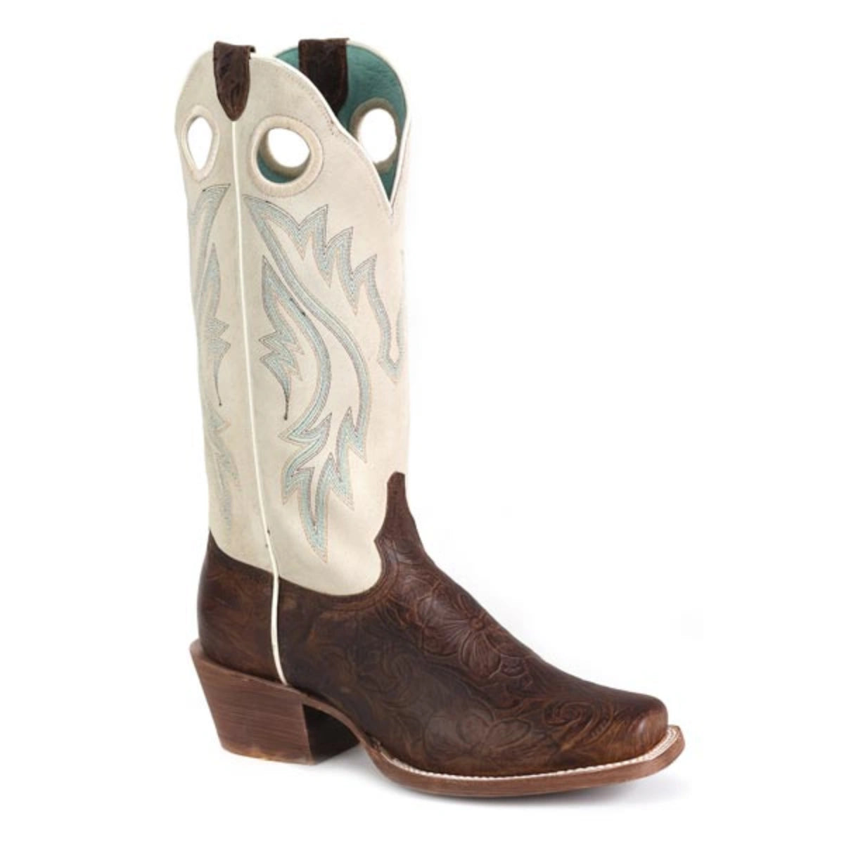 Randy Roper Rides Roper Ride 'Em Cowgirl Toolin (Brown) - Women's Cowgirl Boot ...