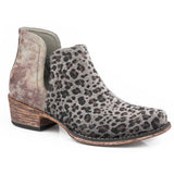 Roper Ava Leopard (Gray) - Women's Cowgirl Boot