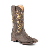 Roper Bailey (Dark Brown) - Women's Cowgirl Boot