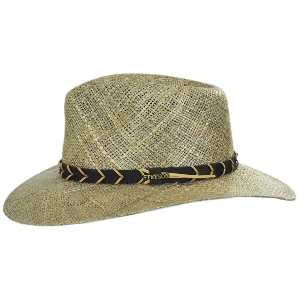 Stetson Alder – UPF 50+ Straw Fedora Sun Hat - Hatcountry