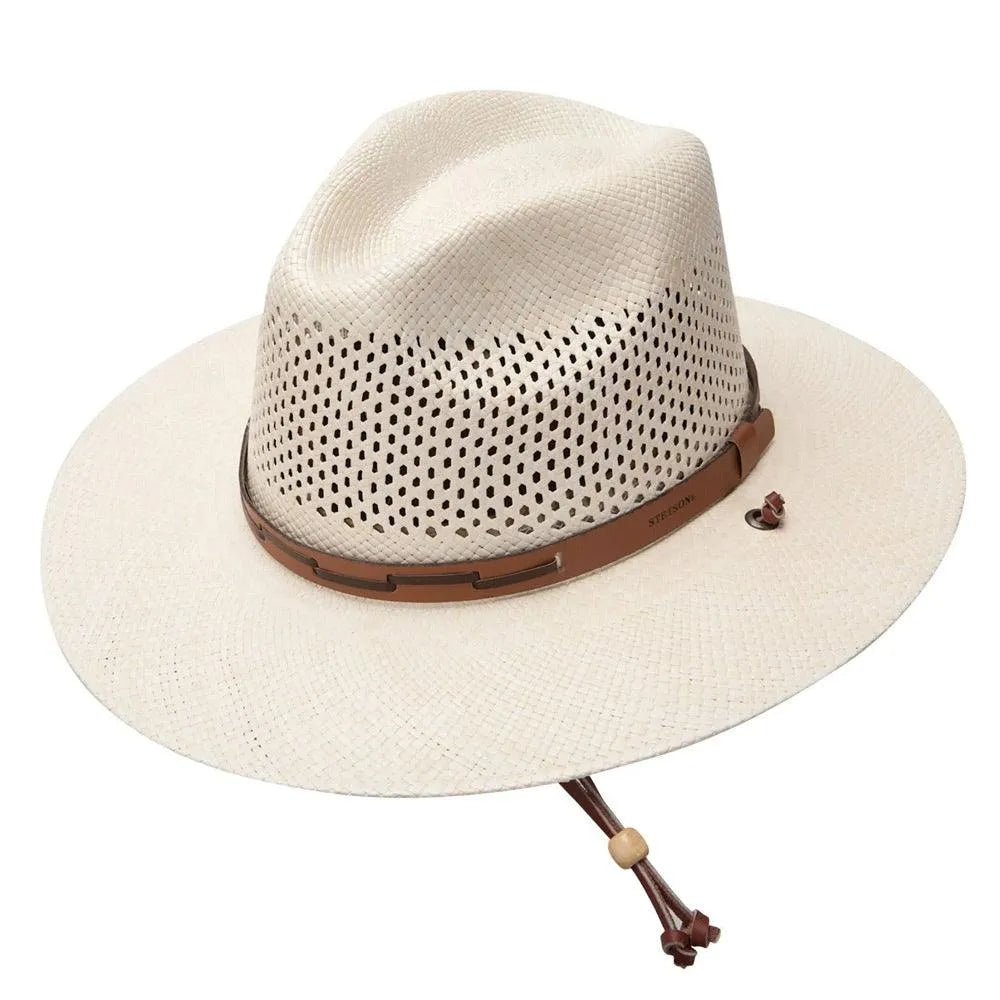Stetson Airway - Panama Straw Fedora Hat - Hatcountry