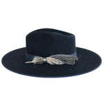 Stetson Night Sky S - Wide Brim Fedora Wool Felt Cowgirl Hat - Hatcountry