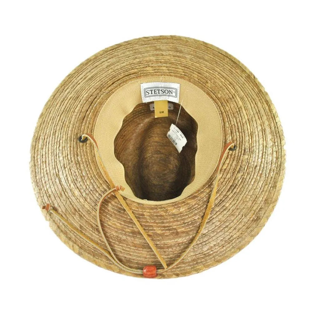 Stetson Rustic - Straw Fedora Sun Hat - Hatcountry