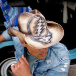 Peter Grimm Grateful Dead SYF Nothing But A Good Time (Brown) - Straw Cowboy Hat - Hatcountry