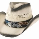 Bullhide Team USA - Straw Cowboy Hat - Hatcountry