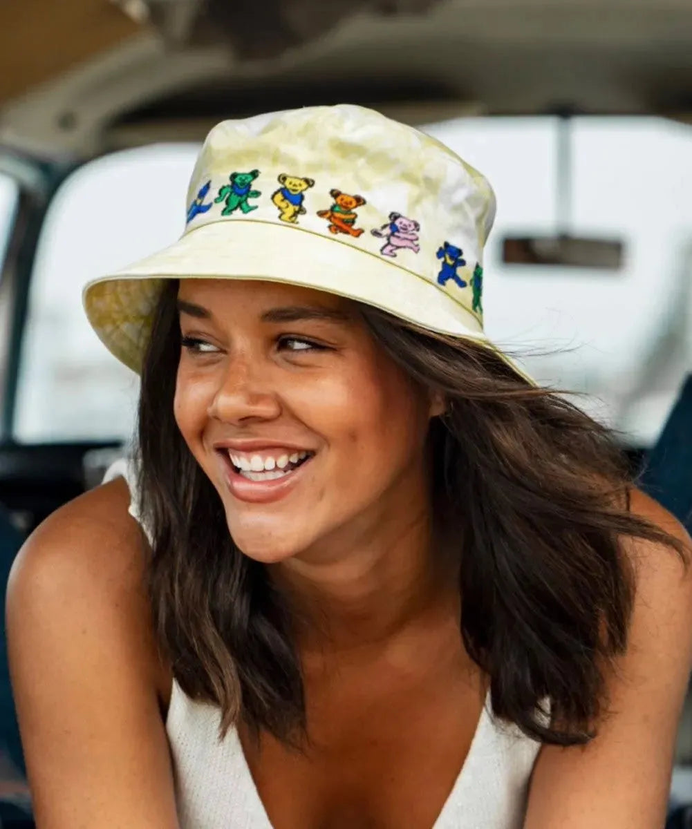 Peter Grimm Grateful Dead Teddy - Bucket Hat - Hatcountry