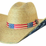 Bullhide Truly American - Mexican Palm Straw Cowboy Hat - Hatcountry