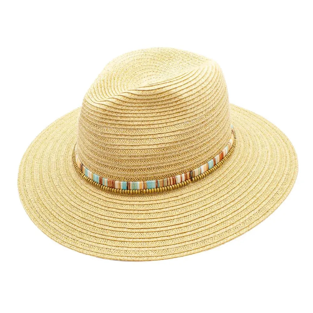 Peter Grimm Villas - Womens Straw Fedora Hat - Hatcountry