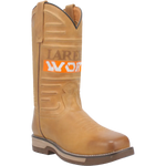 Laredo Workhorse (Safety Toe) - Men's Leather Cowboy Work Boot - Hatcountry