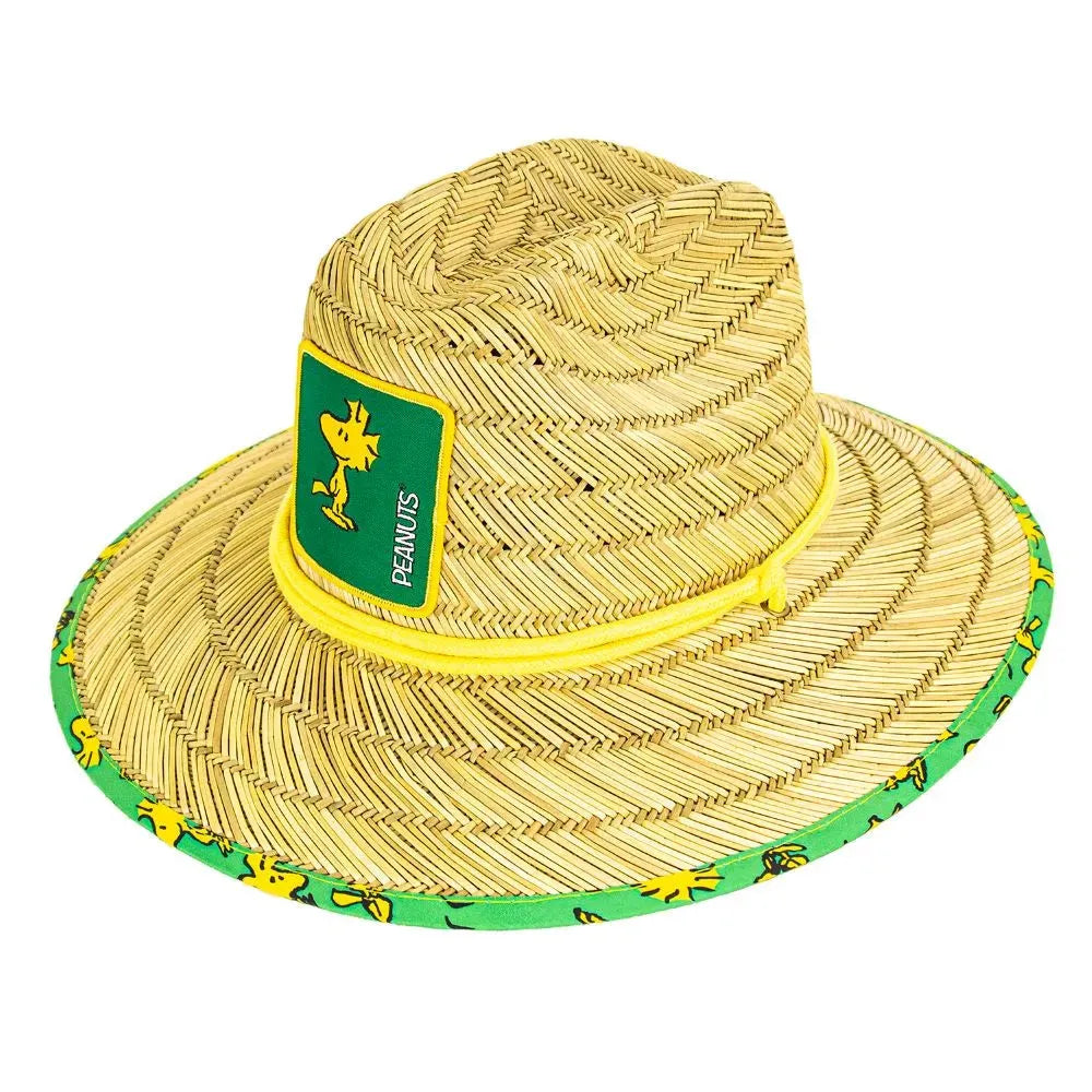 Peter Grimm Peanuts Woodstock LG Junior - Childrens Straw Lifeguard Hat - Hatcountry